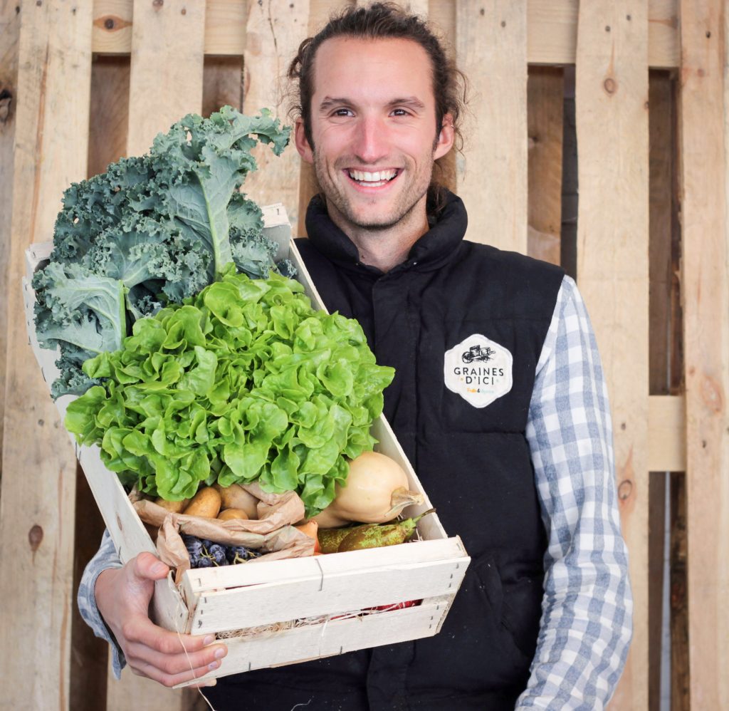 Mathieu - préparateur paniers de légumes
