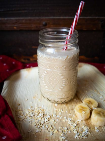 Recette Smoothie bananes beurre de cacahuètes