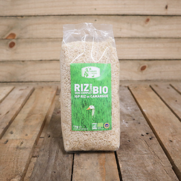 Riz bio - Riz de Camargue semi-complet