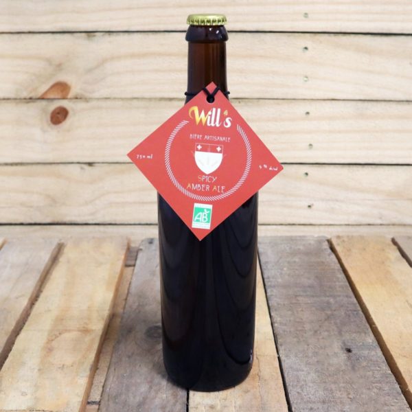 /// WILL'S / Bière ambrée épicée / 75cl