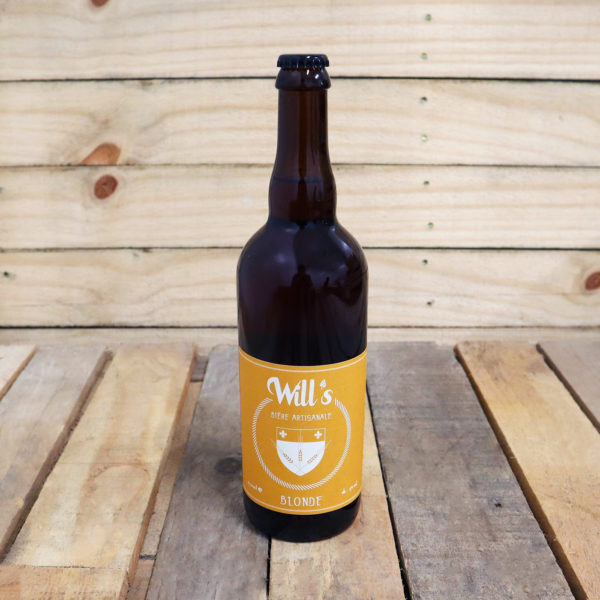 /// WILL'S / Bière blonde "Pale Ale" / 75cl