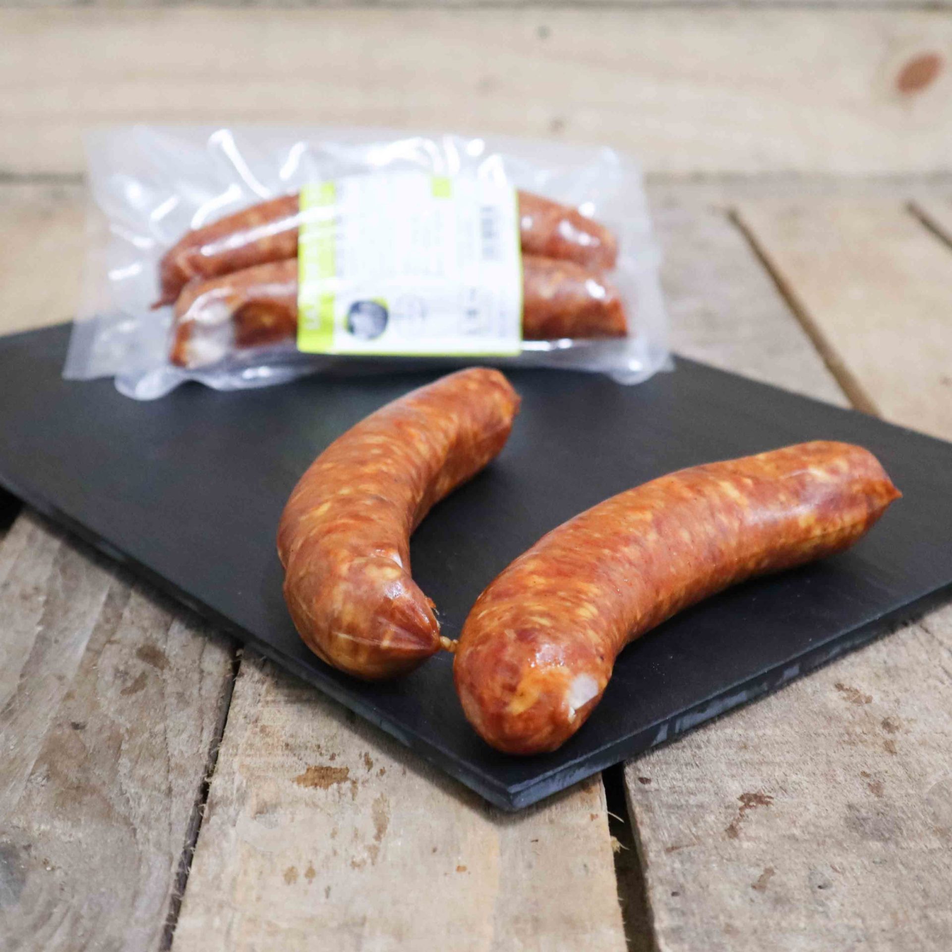 Saucisses fumées