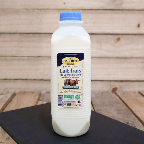 Lait frais pasteurisé demi-écrêmé