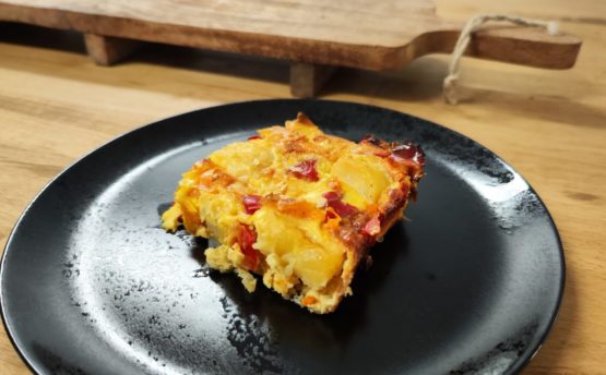 frittata pomme de terre poivrons