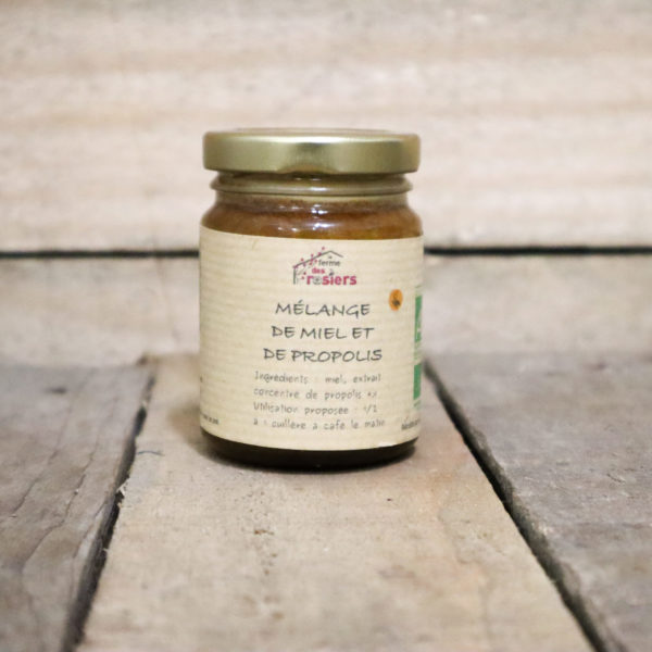 Miel à l'extrait de propolis
