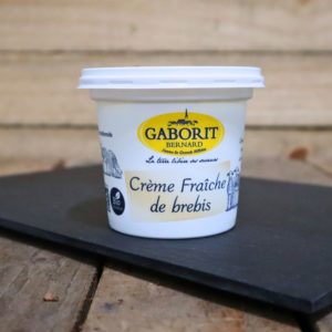 (DLC-20/12) Crème fraîche de brebis 25cl