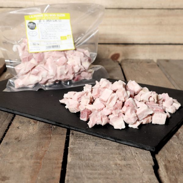 (DLC-01/04) Dés de jambon blanc
