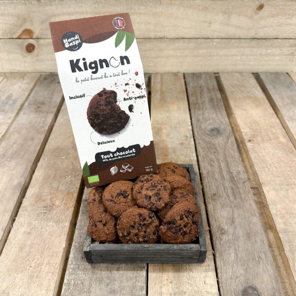 Biscuits au chocolat noir
