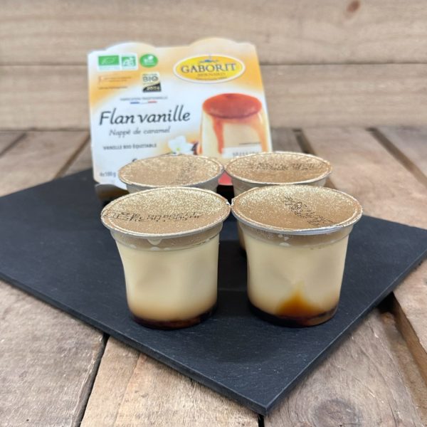 (DLC-14/06) Flan Vanille nappé de caramel x4