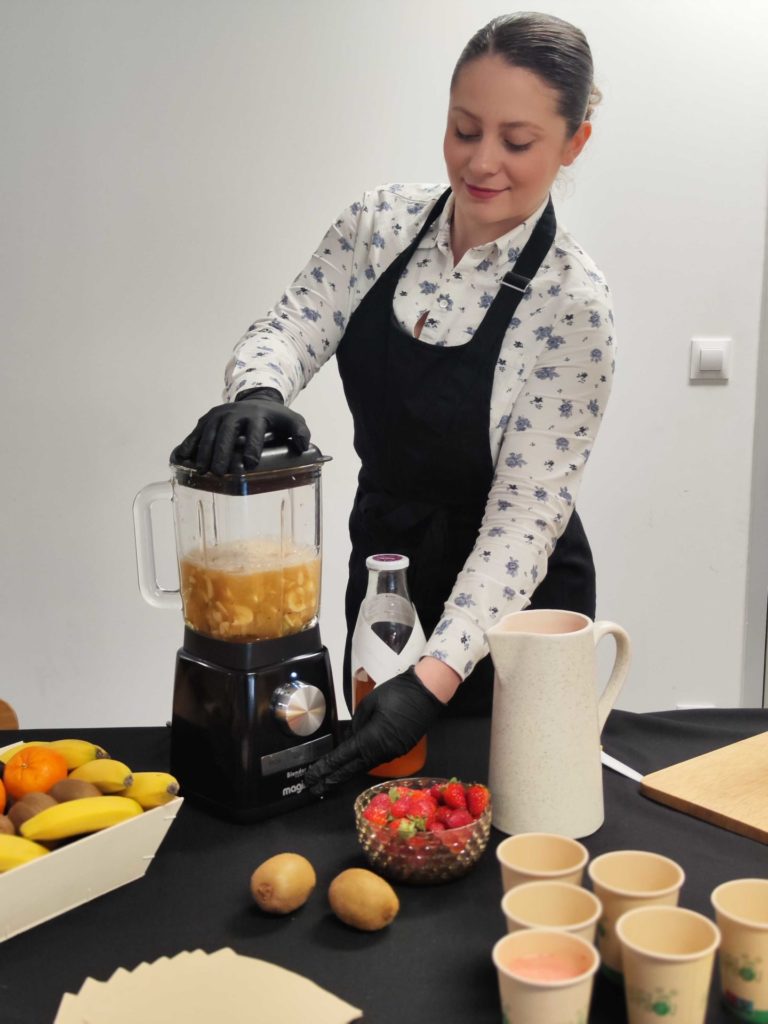 animation atelier smoothie