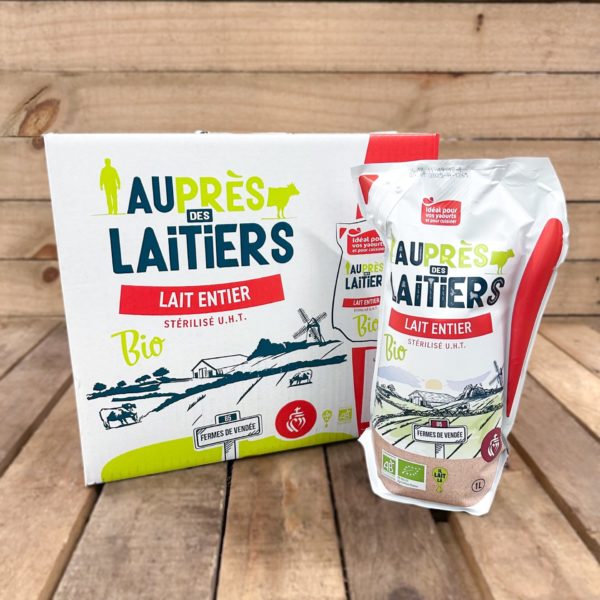 Pack de 6L de Lait Entier - strérilisé U.H.T.