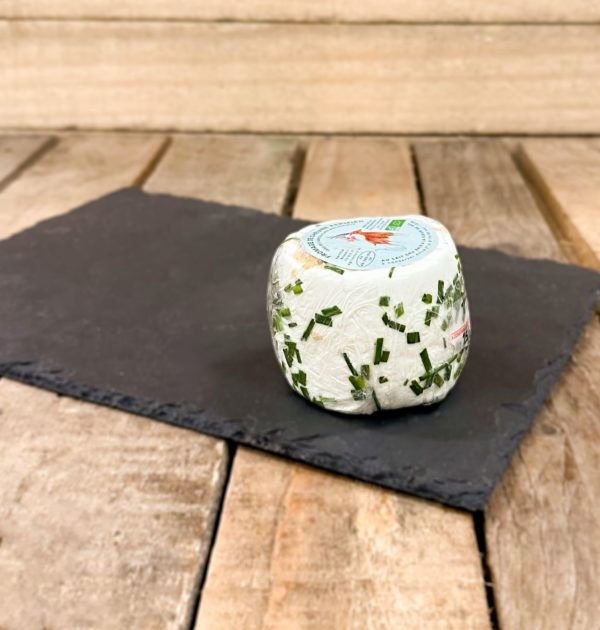 Rond de chèvre frais ail & ciboulette 180g