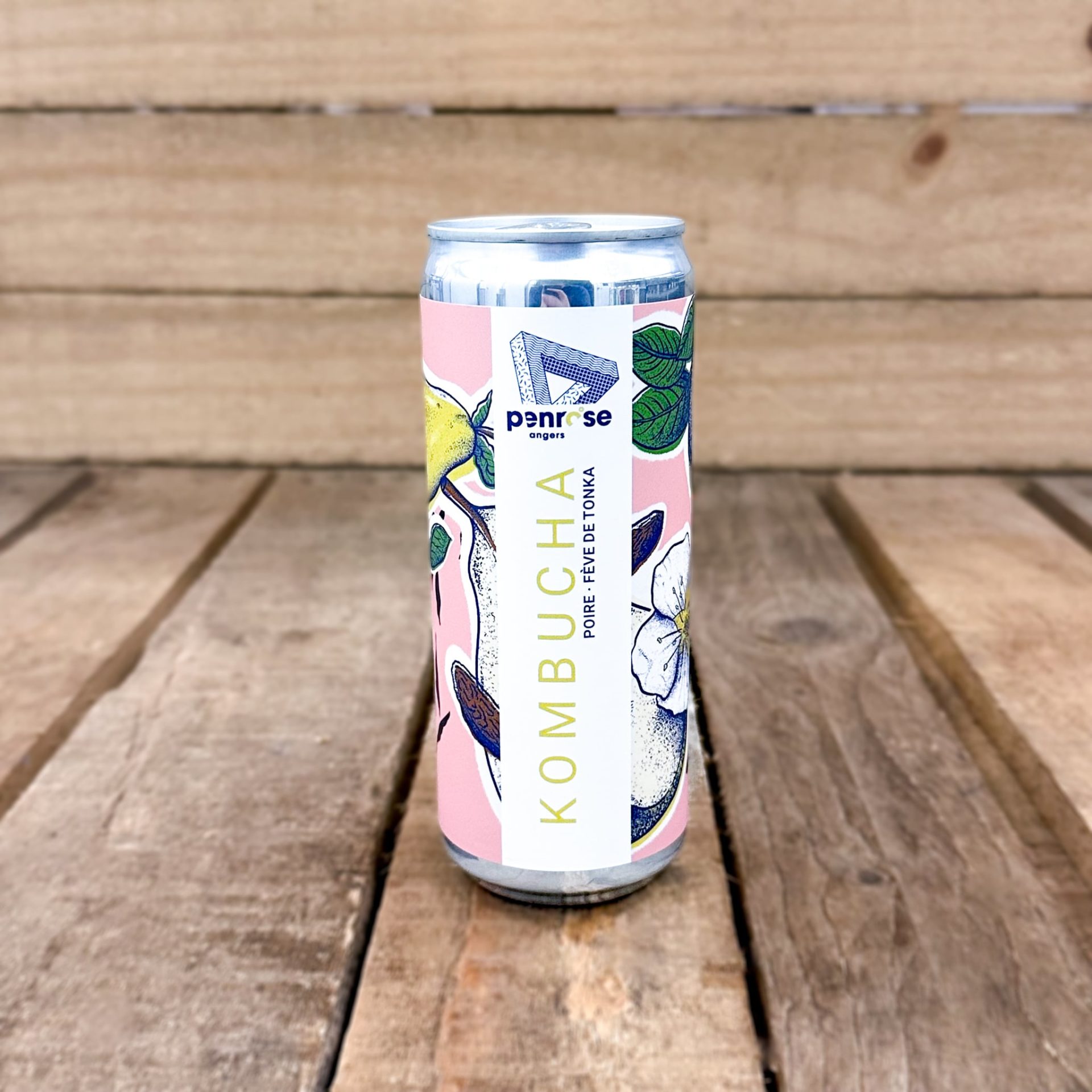 Kombucha Poire, Fève de Tonka