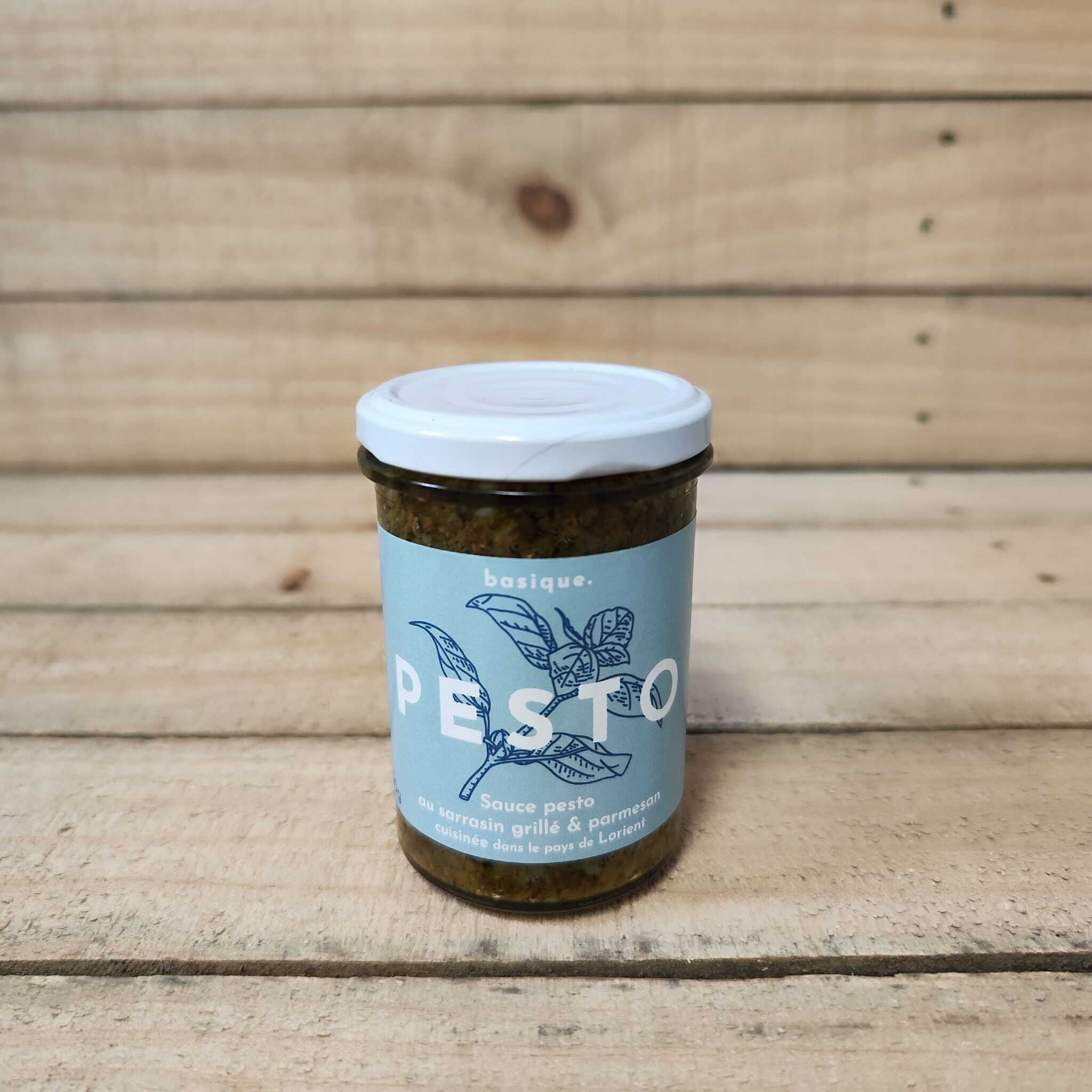 Pesto au sarrasin grillé & parmesan