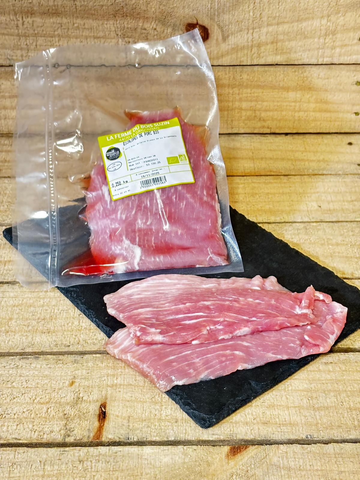 (DLC-03/12) Escalopes de porc