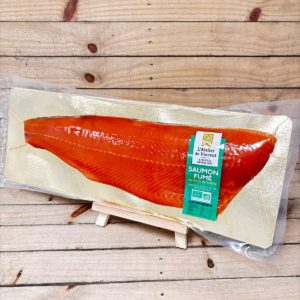 Saumon fumé entier tranché / 1,2Kg