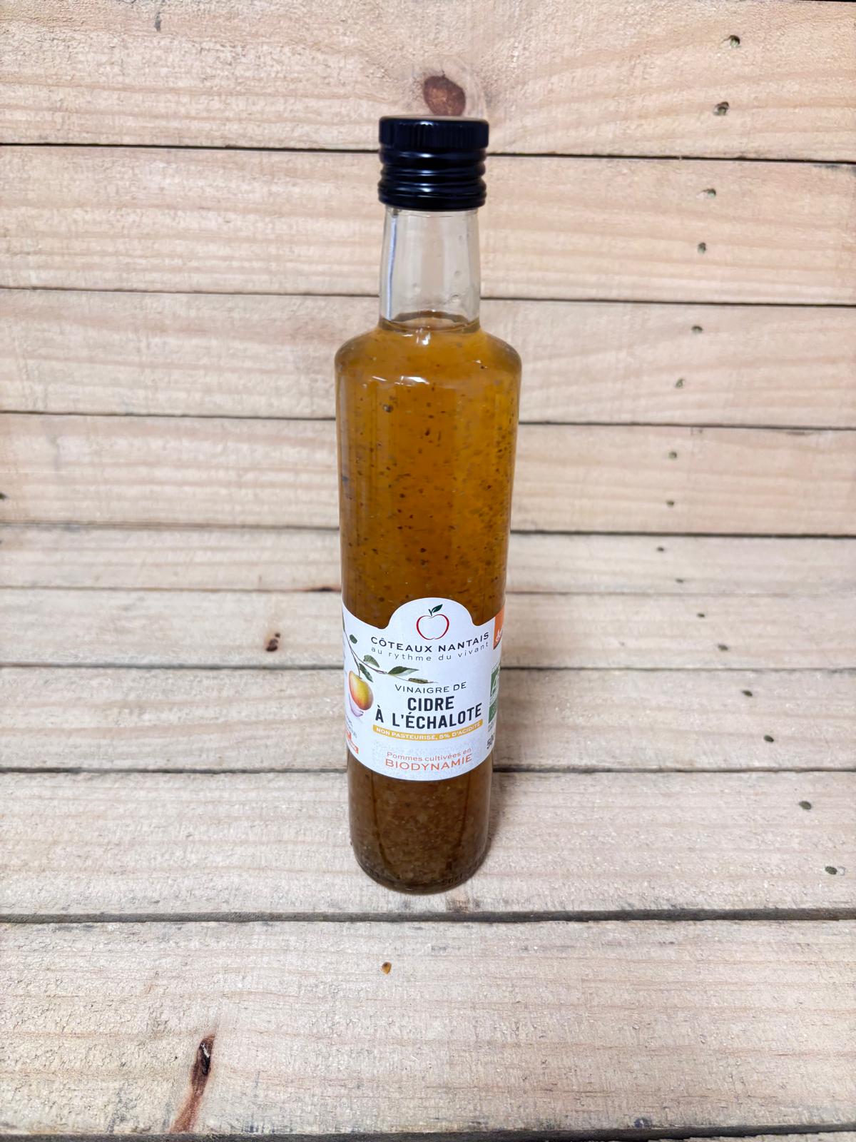 Vinaigre de cidre à l'échalote