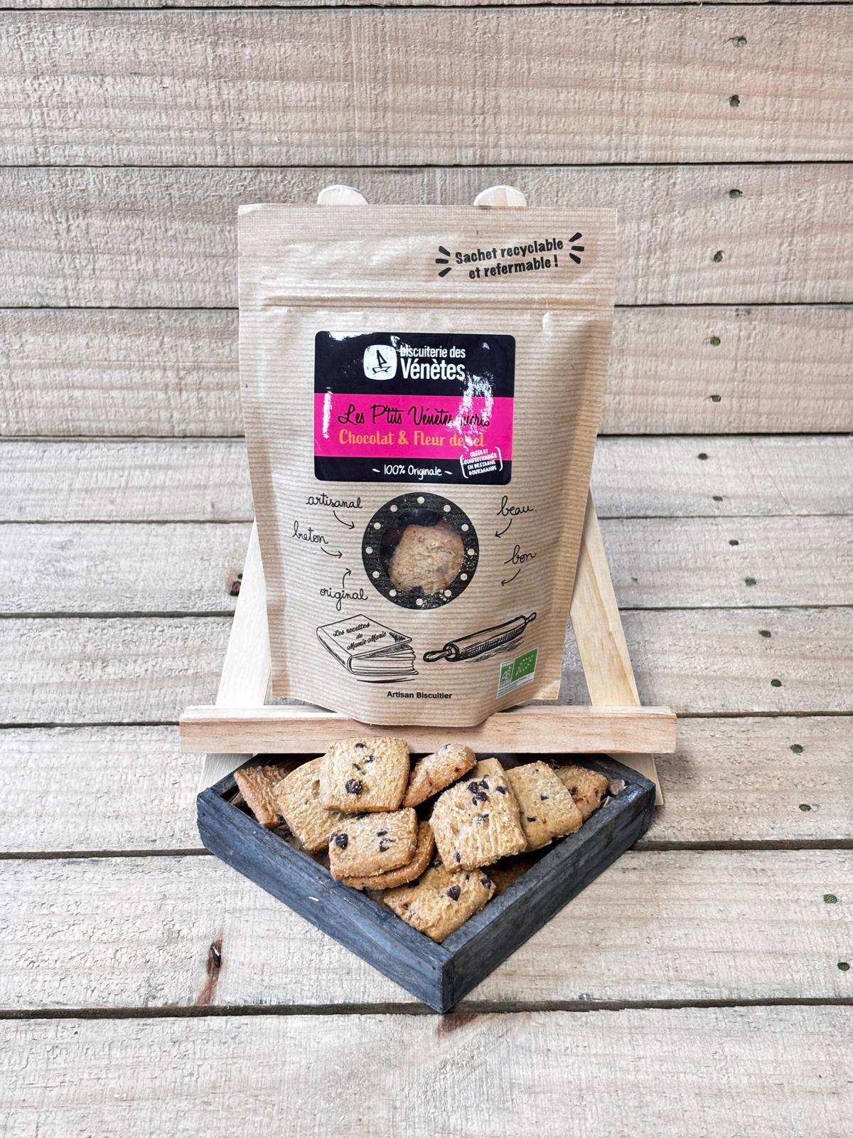 Sablés au chocolat et fleur de sel