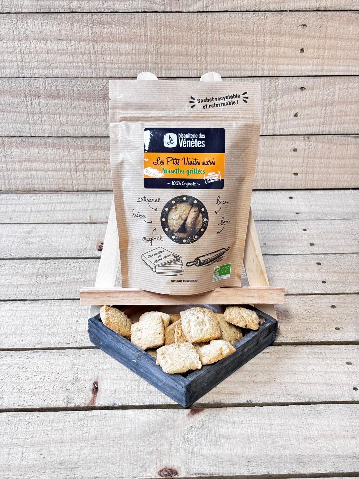 Sablés aux éclats de noisettes grillées