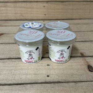 (DLC-03/02) Yaourts fermiers nature x4