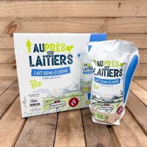 Pack de 6L de Lait Demi-écrémé - stérilisé U.H.T.