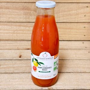 Jus de pamplemousses roses