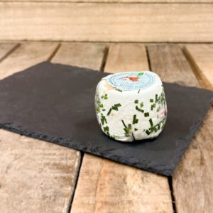 (DLC-28/05) Rond de chèvre frais ail & ciboulette 180g