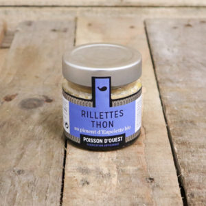 Rillettes de thon au piment d'Espelette