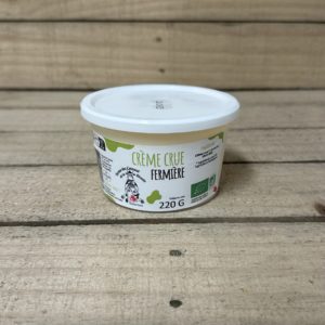 (DLC-24/09) Crème crue fermière