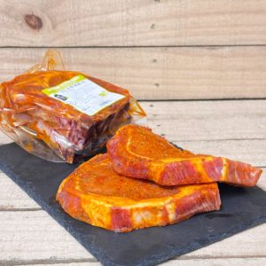 (DLC-16/09) Côtes de porc marinées