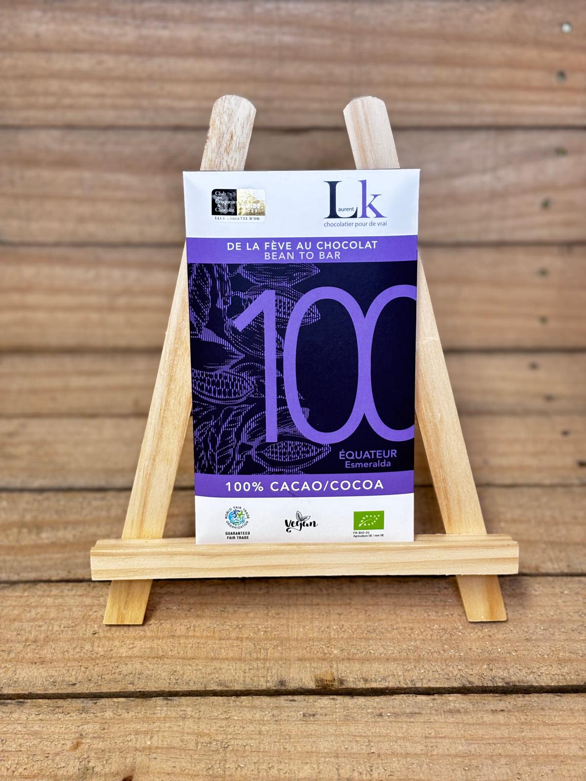 Chocolat noir 100% Equateur