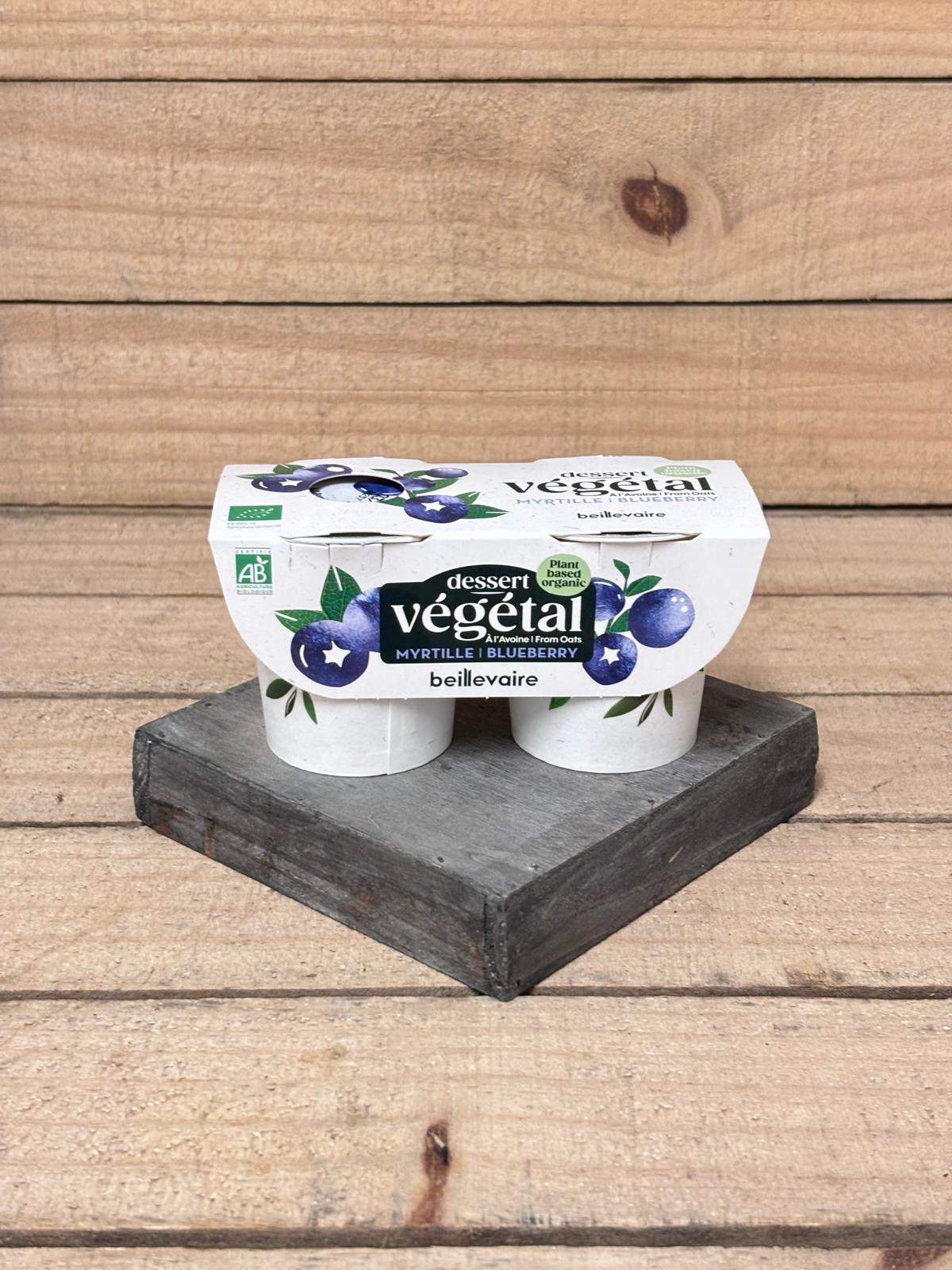 Dessert végétal fermenté myrtille x2 (DLC - 03/11)